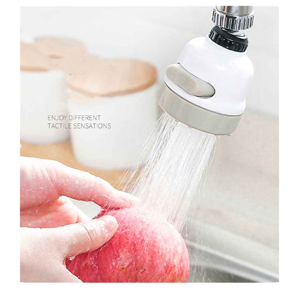 2 Duschköpfe, 360° drehbar, mit Druckerhöhungsfunktion, für Küchenarmaturen, wassersparende Sprinklerdüse_voghion.com