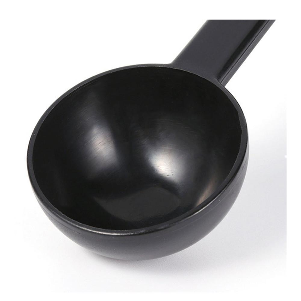 5Pcs Tamping Scoop 2 In 1 For Coffee Powder Coffeeware Measuring Tamper Spoon Plastic Black Kitchen Accessories 1Pcs_voghion.com