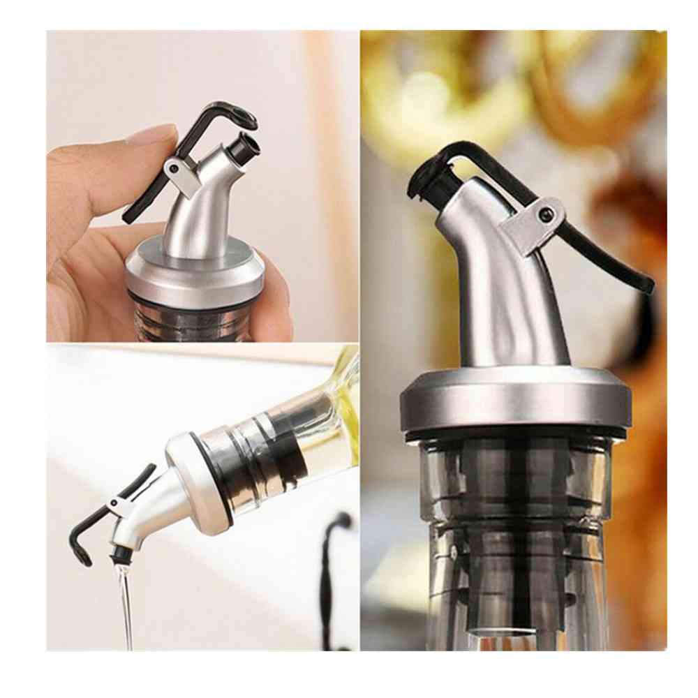 12-teiliges Set auslaufsicherer Flaschenverschlüsse, Weinflaschenverschlüsse, Ausgießer, Olivenölsprüher, Küchenhelfer_voghion.com