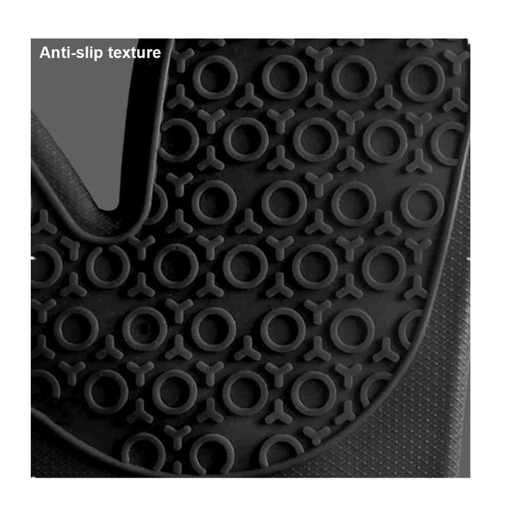 2 Stück rutschfeste Silikon-Ofenhandschuhe, wasserdicht und hitzebeständig, lange Baumwoll-Grillhandschuhe zum Kochen und Backen_voghion.com