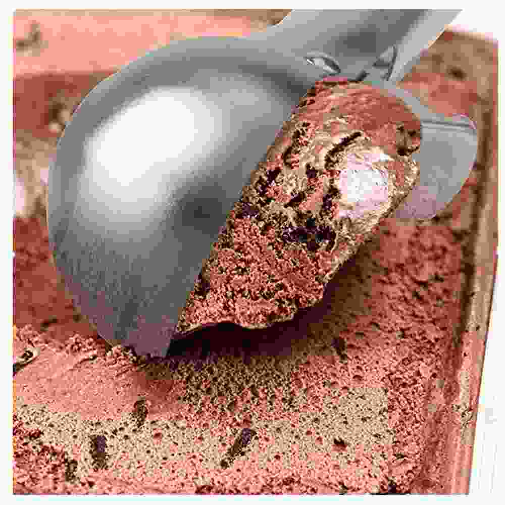 Glasskopa i rostfritt stål hållbar glassked för efterrätter_voghion.com