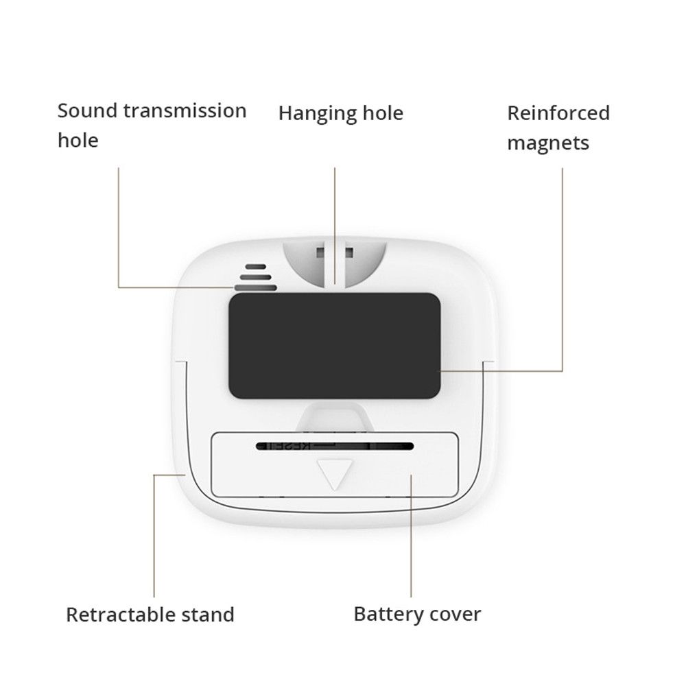 2Pcs Digital LCD Kitchen Cooking Timer With Strong Magnet Back For Cooking Baking Sports Games Office ( Battery Not Included )_voghion.com