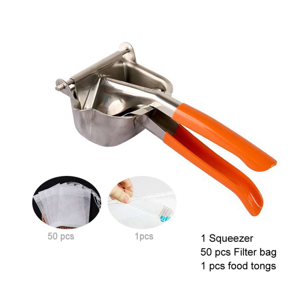 Presse-agrumes manuel en acier inoxydable, presse-citron, presse-agrumes manuel pour grenade, orange, canne à sucre, outils de cuisine pour fruits_voghion.com