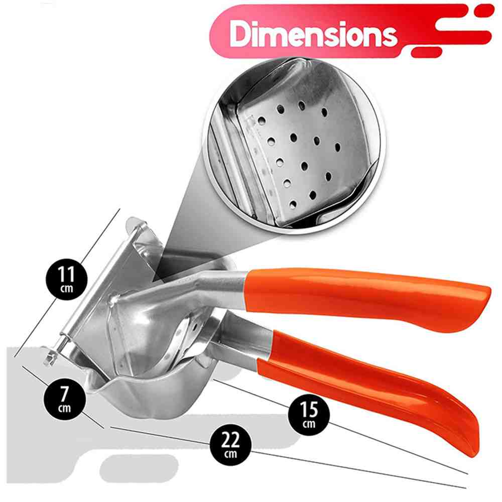 Presse-agrumes manuel en acier inoxydable, presse-citron, presse-agrumes manuel pour grenade, orange, canne à sucre, outils de cuisine pour fruits_voghion.com
