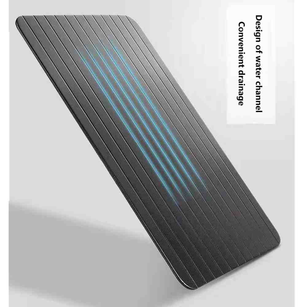 Fast Aluminum Defrosting Tray Thaw Board Frozen Food Fruit Fish Meat Quick Thawing Plate Defrost Kitchen Gadget Tool_voghion.com