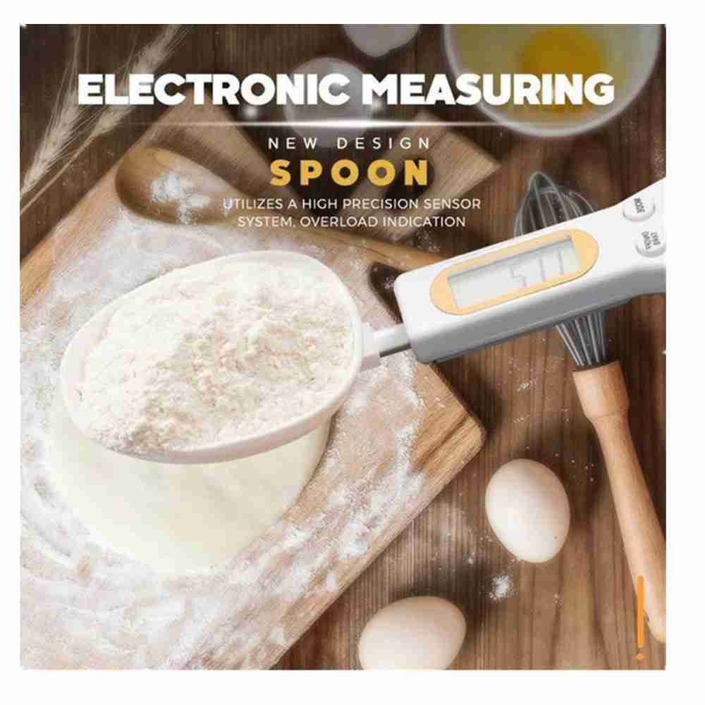 Digital Scale Spoon LCD Display Electronic Measuring Spoon Detachable Weighing Spoon 500g/0.1g_voghion.com