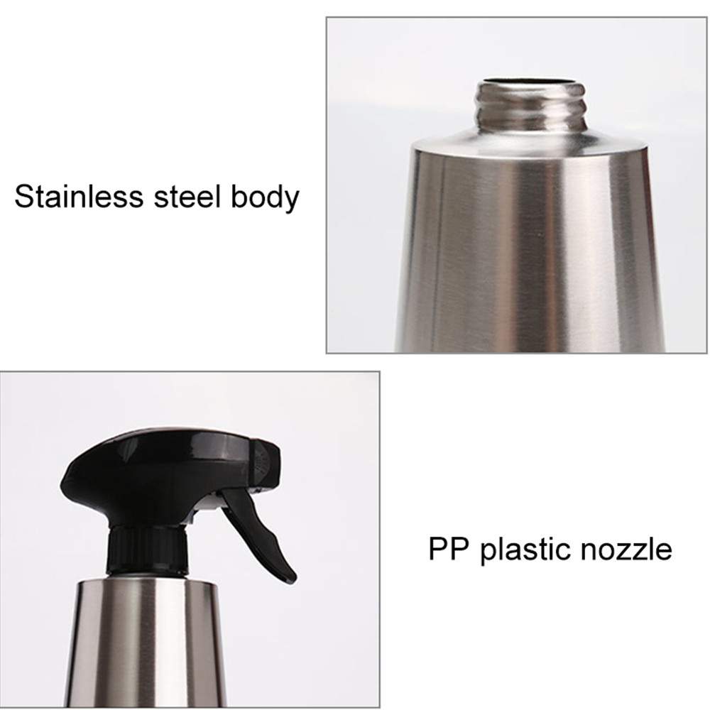 500ml Stainless Steel Oil-Spray Bottle Kitchen Olive Oil Sprayer For Scale Barbecue Oil Bottle Seasoning Kitchen Tools_voghion.com