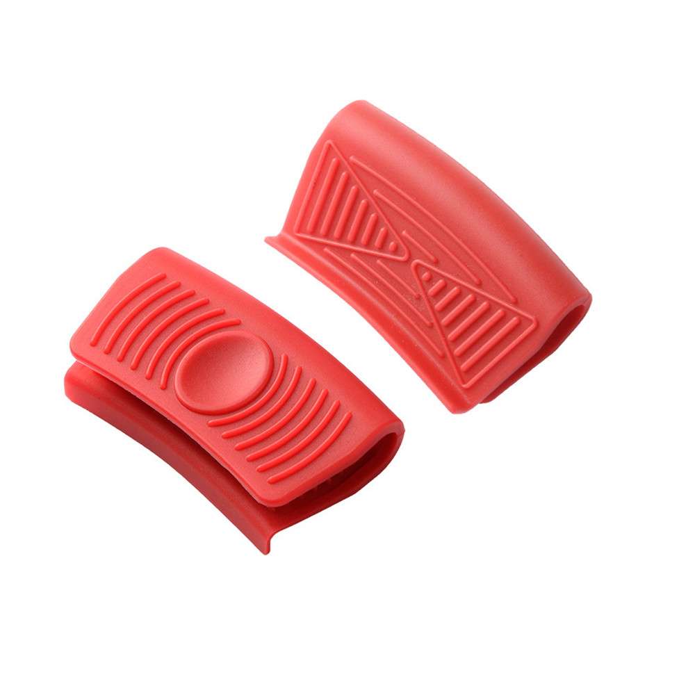 3er-Set Silikon-Ofenhandschuhe mit Hitzeisolierung, Topflappen, Topfgriffen und Anti-Heiß-Topfclips – Küchenhelfer und Zubehör_voghion.com